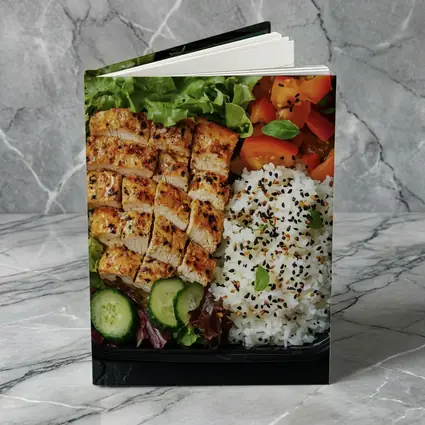 Grilled Chicken Bento Box With Rice