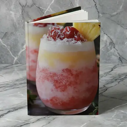 Strawberry Pineapple Coconut Frozen Tropical Drinks