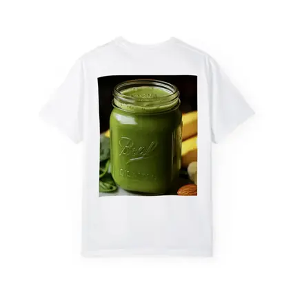 Green Spinach Banana Smoothie Ball Jar