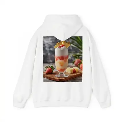 Strawberry Pineapple Tropical Fruit Drink Glass