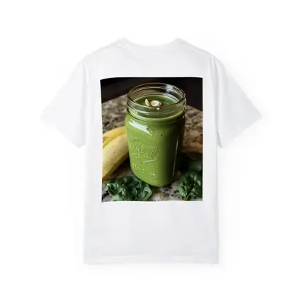 Green Spinach Banana Smoothie Mason Jar Kitchen