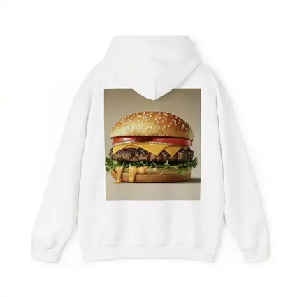 Classic Cheeseburger With Lettuce Tomato Beige Background