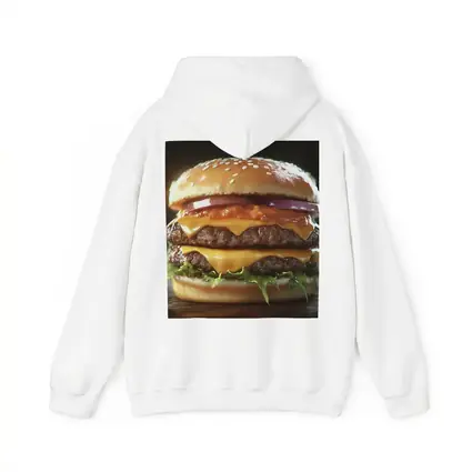 Double Cheeseburger With Lettuce Dark Background