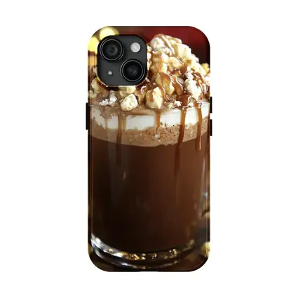 Hot Chocolate Caramel Popcorn Mug Warm Lights