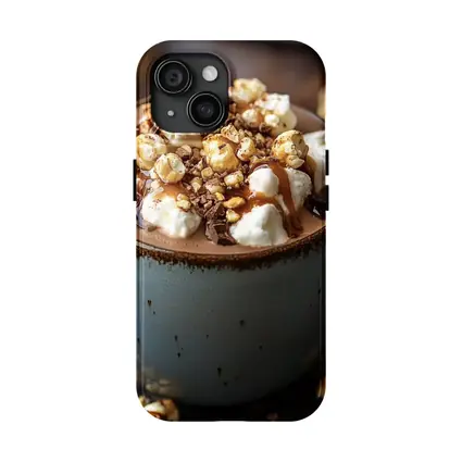 Hot Chocolate Marshmallow Caramel Popcorn Mug