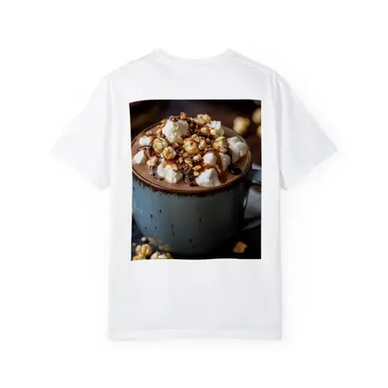 Hot Chocolate Marshmallow Caramel Popcorn Mug