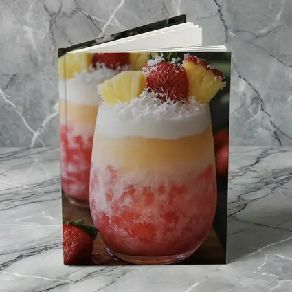 Frozen Strawberry Pineapple Coconut Tropical Drinks
