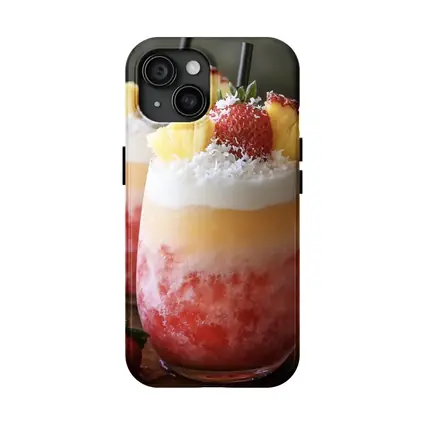 Frozen Strawberry Pineapple Coconut Tropical Drinks