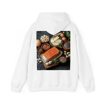 Salmon Eggs Nuts Seeds Food Dark Background