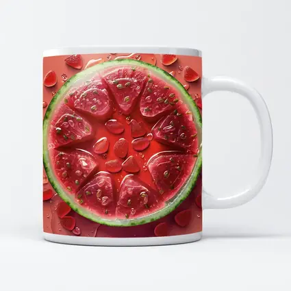 Watermelon Slices Gummy Candy Art