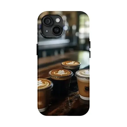 Latte Art Coffee Cups Cafe Bar