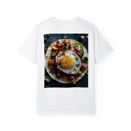 Breakfast Taco Fried Egg Pico de Gallo