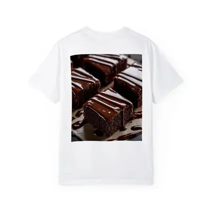 Chocolate Brownies With Glossy Ganache Drizzle