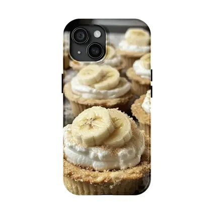 Banana Cream Cupcakes With Graham Cracker Crust