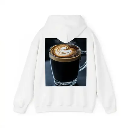 Steaming Latte Art Glass Cup Dark Background