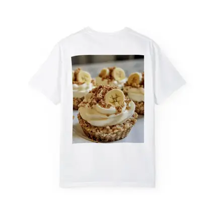 Banana Cream Cupcakes With Crumble Topping