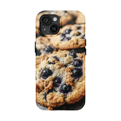 Blueberry Cookies Close Up Food Photography