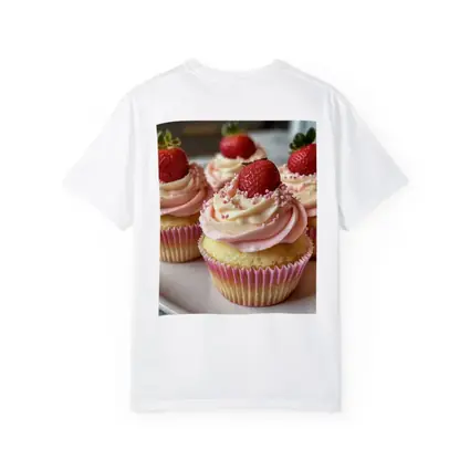 Strawberry Cupcakes Pink Frosting Sprinkles Kitchen