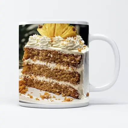 Pineapple Layer Cake White Cream Frosting
