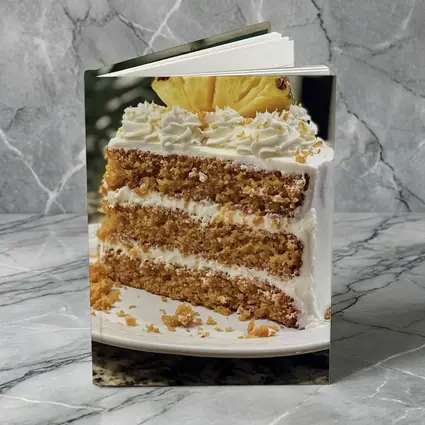 Pineapple Layer Cake White Cream Frosting
