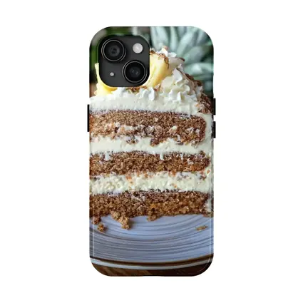 Pineapple Coconut Layer Cake Slice Dessert