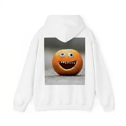 Funny Orange Face Googly Eyes Street