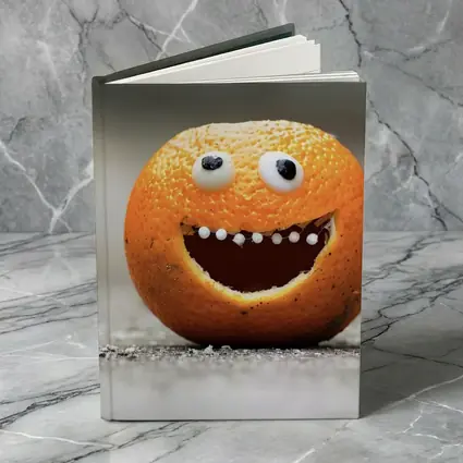 Funny Orange Face Googly Eyes Street