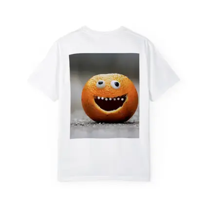 Funny Orange Face Googly Eyes Street