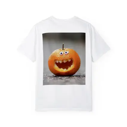 Carved Orange Jack O Lantern Street