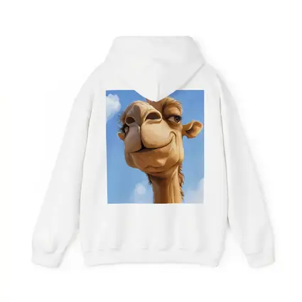 Funny Camel Close Up Blue Sky