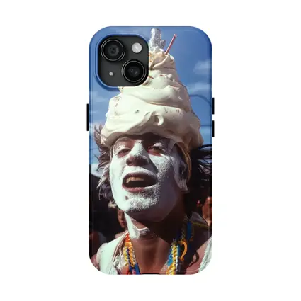 Ice Cream Head Man Street Parade Crowd