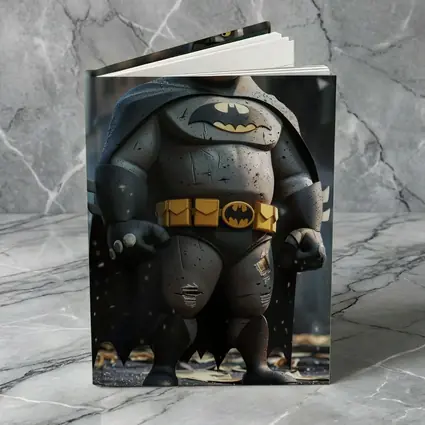 Chubby Batman Cartoon Character Urban Street