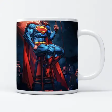 Superman Stand Up Comedy Show Comic Art