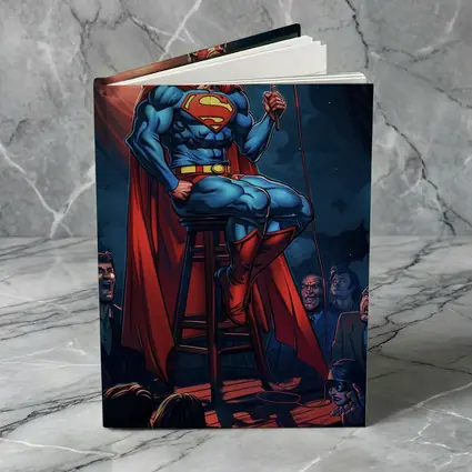 Superman Stand Up Comedy Show Comic Art