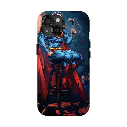 Superman Stand Up Comedy Show Comic Art