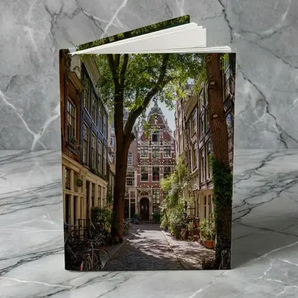 Amsterdam Narrow Street Historic Canal Houses