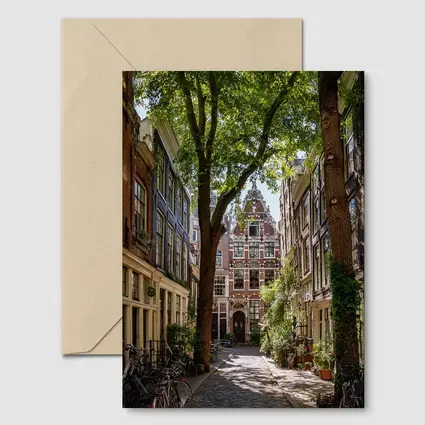 Amsterdam Narrow Street Historic Canal Houses