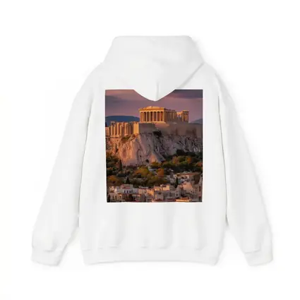 Acropolis Parthenon Athens City Sunset View