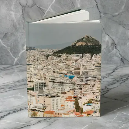 Athens Greece City View Lycabettus Hill