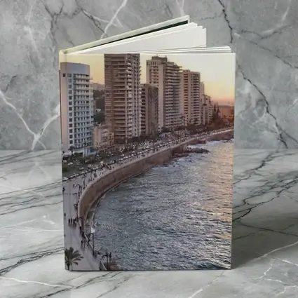 Beirut Corniche Waterfront Skyline Sunset View