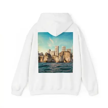 Beirut Lebanon Coastal Cliffs City Skyline