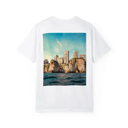 Beirut Lebanon Coastal Cliffs City Skyline