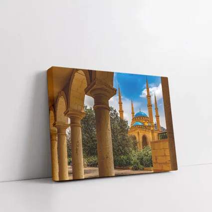Mohammad Al Amin Mosque Beirut Blue Domes