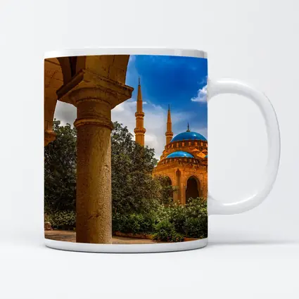 Mohammad Al Amin Mosque Beirut Blue Domes