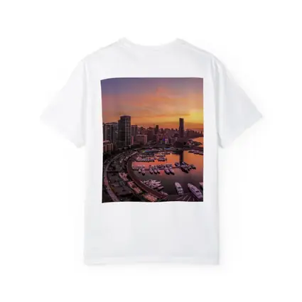 Beirut Lebanon Marina Skyline Sunset View