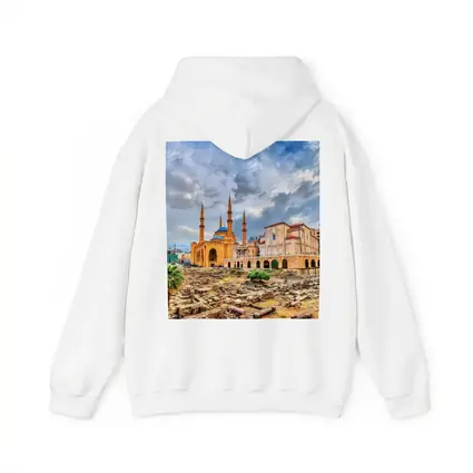 Beirut Lebanon Ancient Ruins Mosque Cityscape