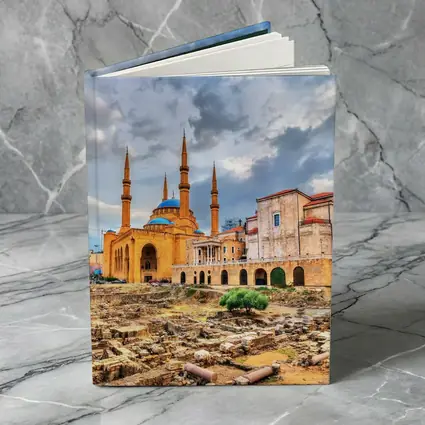 Beirut Lebanon Ancient Ruins Mosque Cityscape