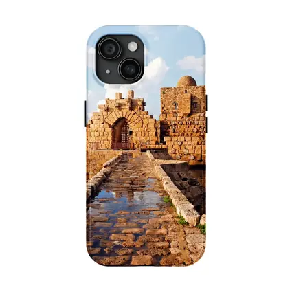 Sidon Sea Castle Ancient Stone Ruins Lebanon