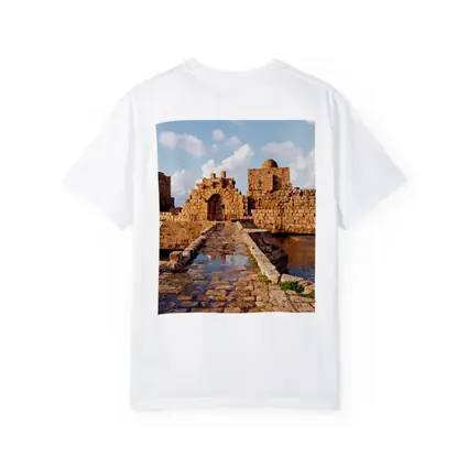 Sidon Sea Castle Ancient Stone Ruins Lebanon