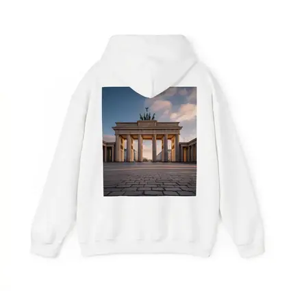 Brandenburg Gate Berlin Golden Hour Sky